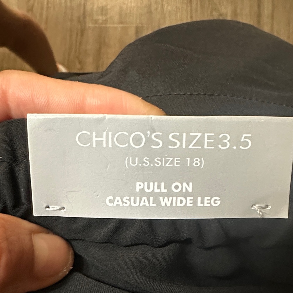 Chico's Sleek Dark Gray Pants - Picture 5 of 5